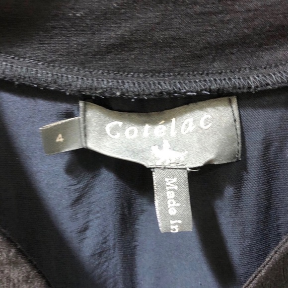 Cotelac Blazer Jacket Black Open Front Size XXL Blazer Coatigan - Picture 7 of 10